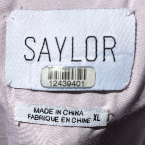 🌻Saylor Purple Lace Adwoa Dress Size XL - Picture 11 of 12